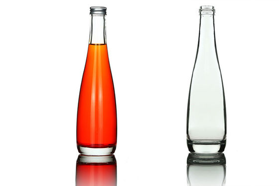 300ml Empty Glass Wine Bottles , Glass Beverage Bottles Unique Design