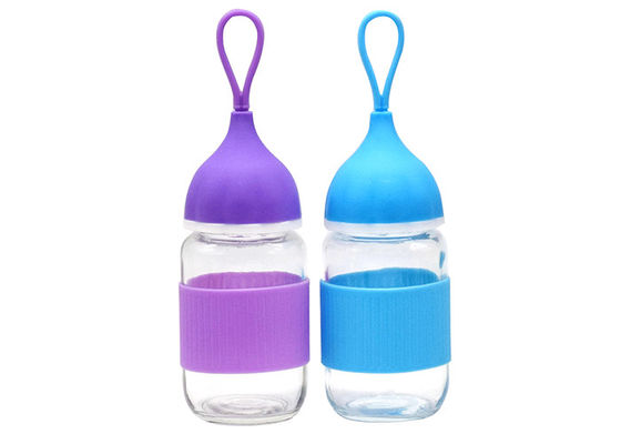 Colorful Drinking Water Bottle 350ml Capacity Customized Logo Printing