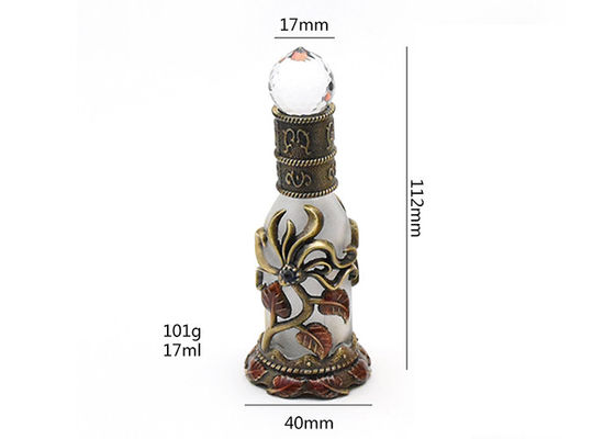 20ml Arabic Style Cosmetic Glass Bottles Perfume Bottle With Dropper