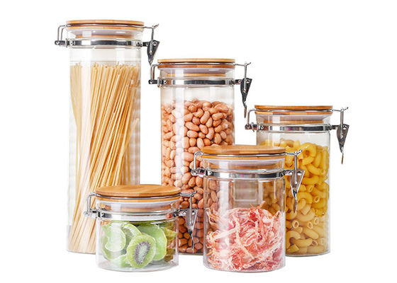 Kitchen Storage Sealed Glass Jars Glass Bottle Jar Good Moisture Resistance