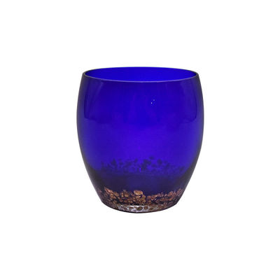 Blue Speckled Coke 360ml Cadmium Free Water Glass Cup