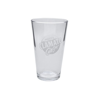 Customized Logo Cadmium Free 420ml Glass Beer Mug