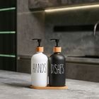 Reusable Soap Dispenser Bottle For Hotel Bathroom Durable Reusable Occasion