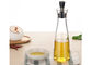 17 Oz Transparent Glass Olive Oil Bottle , Olive Oil Decorative Bottles