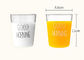 400ml Clear Personalized Glass Cup For Breakfast Water Juice Milk
