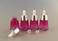 1 Oz Cosmetic Glass Bottles , Eco Friendly Cosmetic Containers Screw Cap
