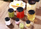 Food Grade Glass Honey Bottles With Metal Lid Eco - Friendly Feature