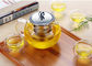 Pyrex Coffee Heat Resistant Glass Teapot , Borosilicate Glass Tea Kettle
