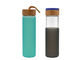 Capacity 500ml Unbreakable Glass Water Bottle Borosilicate Bamboo Water Bottle