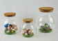 Kitchen Storage Empty Glass Jars 50ml - 480ml Capacity Hexagon Shape