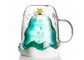 Christmas Tree Star Wishing Mug Gift Cup Creative Glass High Temperature