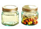300ml / 500ml Food Storage Containers Sealable Glass Bottles For Seasonings / Candies