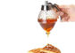 High Borosilicate Sealable Glass Jars Honey Cruet Jam Ketchup Bottle 200ml Capacity