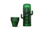 Creative Water Drinking Glass Cup Green Cactus Shape Cup Set Eco - Friendly