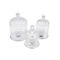 Individual Decorative Glass Cylinder Candle Holder