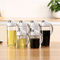 H20.5cm Acrylic Housing 500ml Glass Olive Oil Bottle