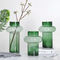 Green Transparent Decorative Crystal Flower Pots