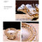 Luxury Decorative Handmade Bronze Glass Fruit Bowl