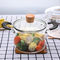 Microwave Heating Transparent Borosilicate Glass Soup Pot