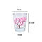 Restaurant Lead Free Cold Color Changing Sakura Cup 100ml