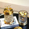 13cm Diameter 300ml 500ml Lead Free Glass Storage Jars