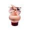 Creative Gourd Shaped Dessert Glass Drink Cup Transparent 520ml