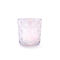 Custom Carved Transparent Frosted Glass Candle Cup Handmade