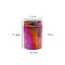 Hotel Decor Carved Glass Cylinder Candle Holders Electroplated Colored