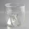 Borosilicate Diamond Double Wall Glass Cup Lead Free Eco Friendly
