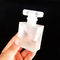50ml Frosted Spray Square Glass Perfume Bottles With Silver Pump