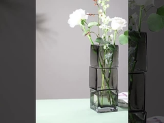 Modern Decorative Glass Vase Elegant Floral Display Centerpiece For Any Setting