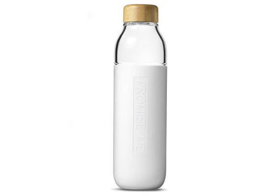 Clear Unbreakable Glass Water Bottle SGS CE Certification OEM ODM Service