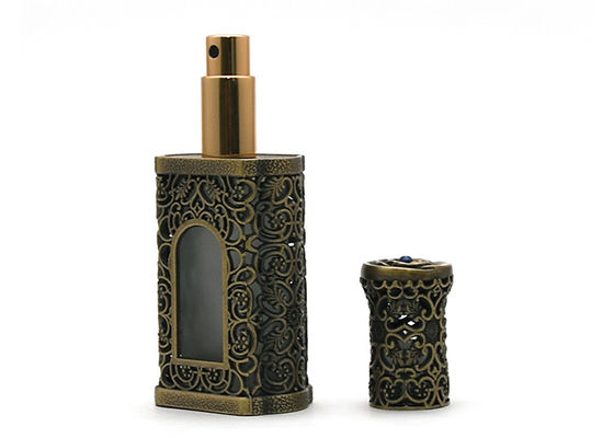 Copper Metal Spray Perfume Bottles / Fancy Attar Bottles 25ml Capacity