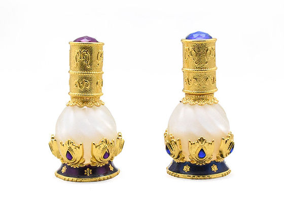 Roll On Empty Glass Jars Fancy Empty Perfume Bottle 12ml Size For Personal Care