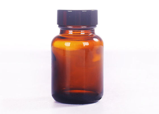 Medicine Pill Vitamin Capsule Glass Bottle Amber Wide Mouth 60ml 100ml 150ml