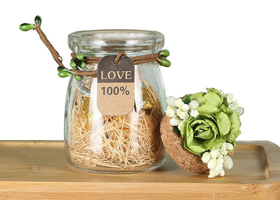 Wedding Decoration Empty Glass Jars Candle Holder Jam Pudding Bottle