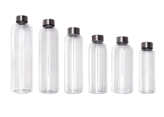 Reusable 250ml Unbreakable Glass Water Bottle Eco - Friendly For Hot Water
