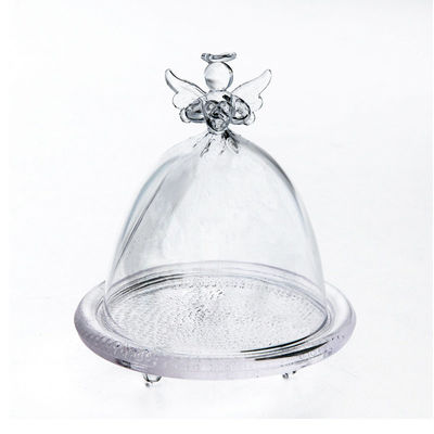 SGS Wedding Angelic Transparent Candle Glass Cover