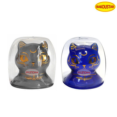 Cat Form Double Wall Borosilicate Glass Mug 200ml