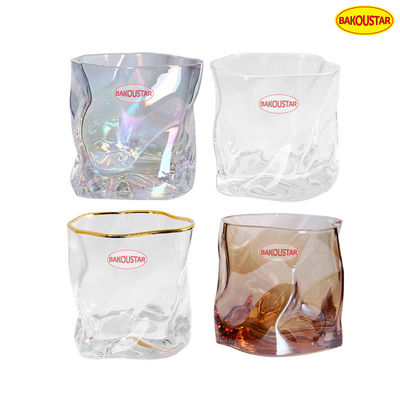 OEM 275ml Colorful Special Shaped Whiskey Glasses