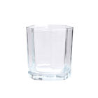 Crystal Clear Glass Drinking Cups 7OZ For Drinking Scotch Vodka