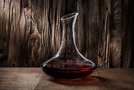 Transparent Glass Wine Decanter Drinking Hand Blown Wine Carafe