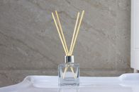 Clear Crystal Glass Perfume Bottles Refillable 100ml Reed Diffuser Bottles