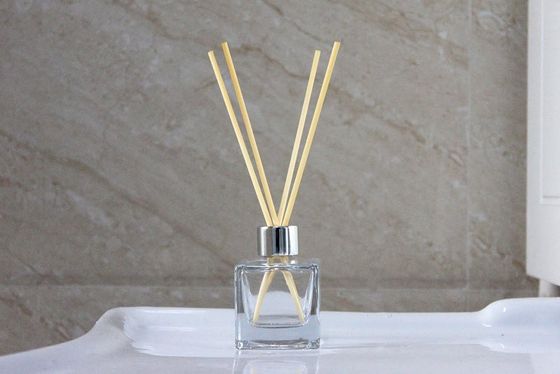 Clear Crystal Glass Perfume Bottles Refillable 100ml Reed Diffuser Bottles