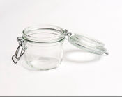 200ML Wide Mouth Empty Glass Jars With Lids for Food Storage