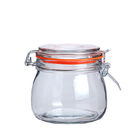 Household Empty Glass Jars For Food Storage Airtight FDA certified