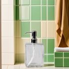 530ML Square Glass Soap Dispenser Bottles Travel Lotion Container