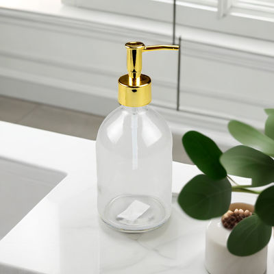 Lotion Glass Soap Dispenser Bottles Smooth 500ML Glass Hand Soap Bottles