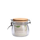 500ML Empty Glass Jars With Airtight Bamboo Lids Leakproof Design