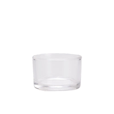 1 Inch Small Glass Votive Candle Holders Tealight 40ML Transparent